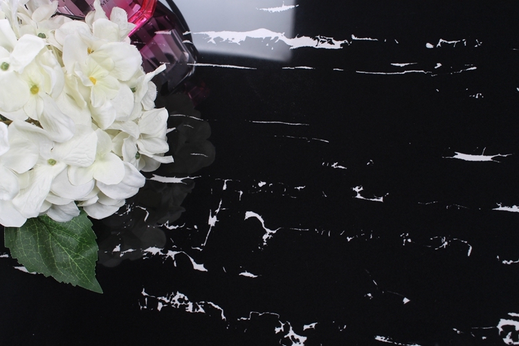 China Foshan Brand Name Floor And Tiles Weight 60X60 Black Marble White Veins Porcelain Tile