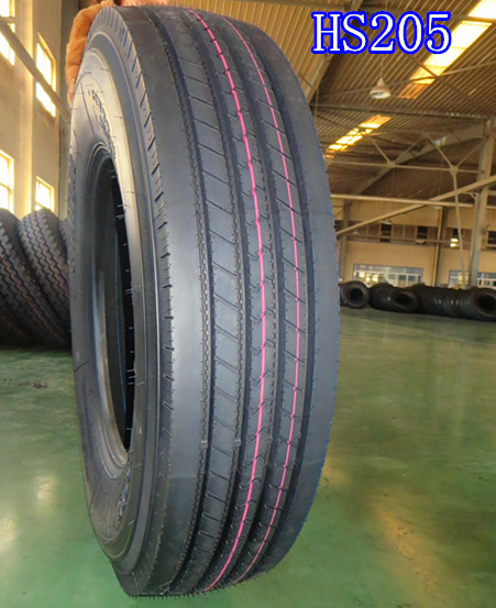 Taitong and Kapsen Brand 275/70R22.5 HS205 Radial Truck Tyre