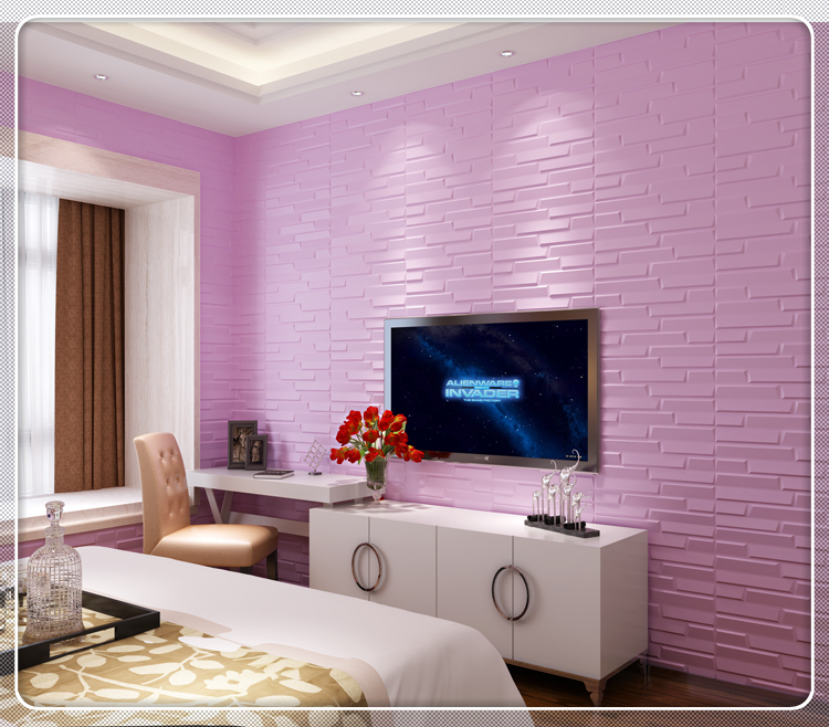 Diy Brick Wall Paper Stickers  Kids,Korean Style Eva Foam 3D Wallpapers For Wall