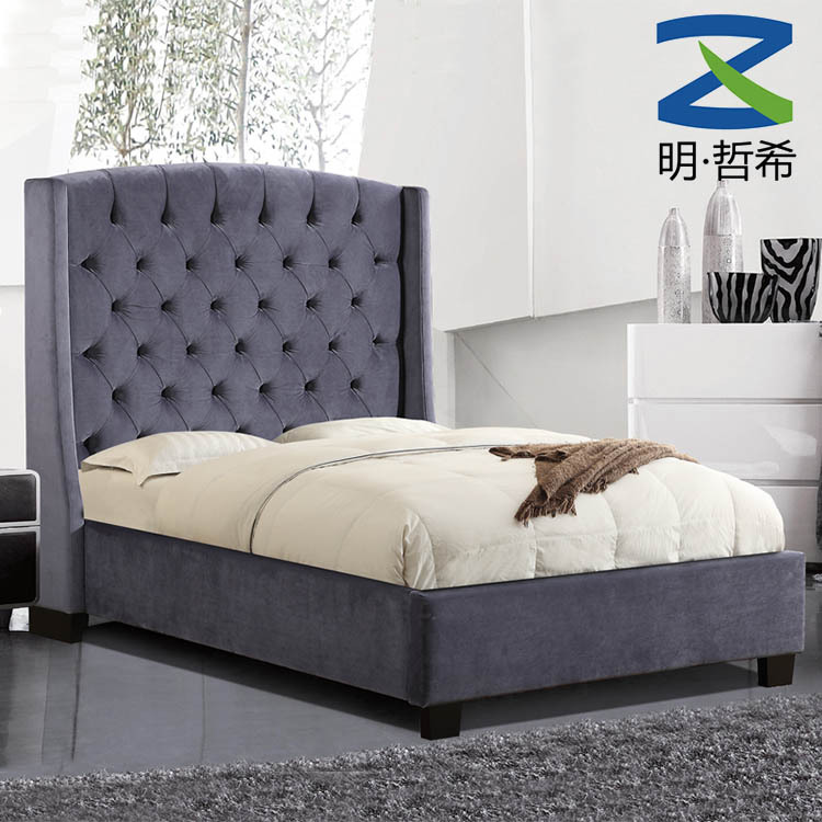 space saving double dubai wooden slats bed frame for home furniture