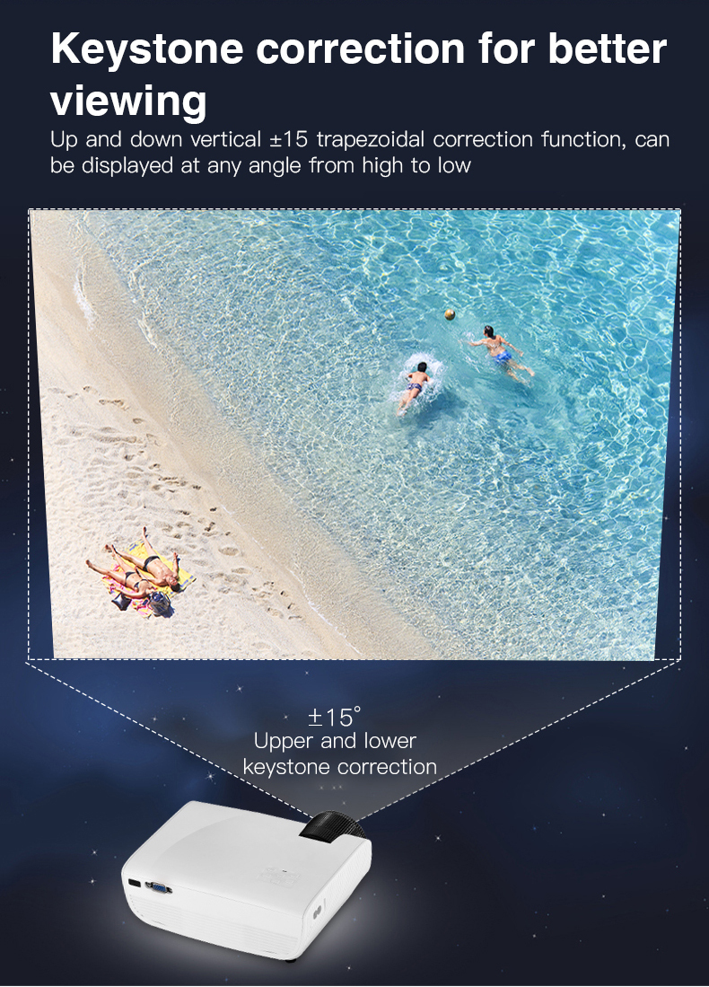 Wholesale small portable lcd panel projector 3d 1080p hd japan video projector for world cup