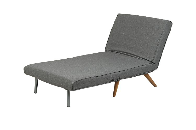 Studio Guest Foldable Chair Beds  Foam Sofa Couch Futon Furniture Gray Sleeper Chair Folding Foam Bed Futon Chair
