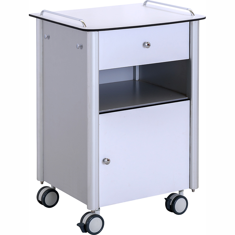 SKS009-4 CE Factory Beautiful Wooden Bedside Cabinet With Doors