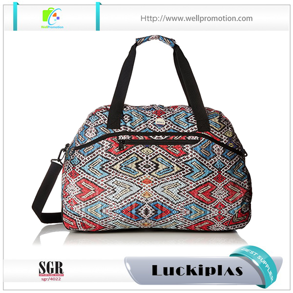 2017 Sac de sport de danse hippie haut de gamme imprimé par sublimation personnalisée en 3D