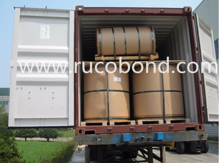Color coating aluminum coil for aluminum composite panel