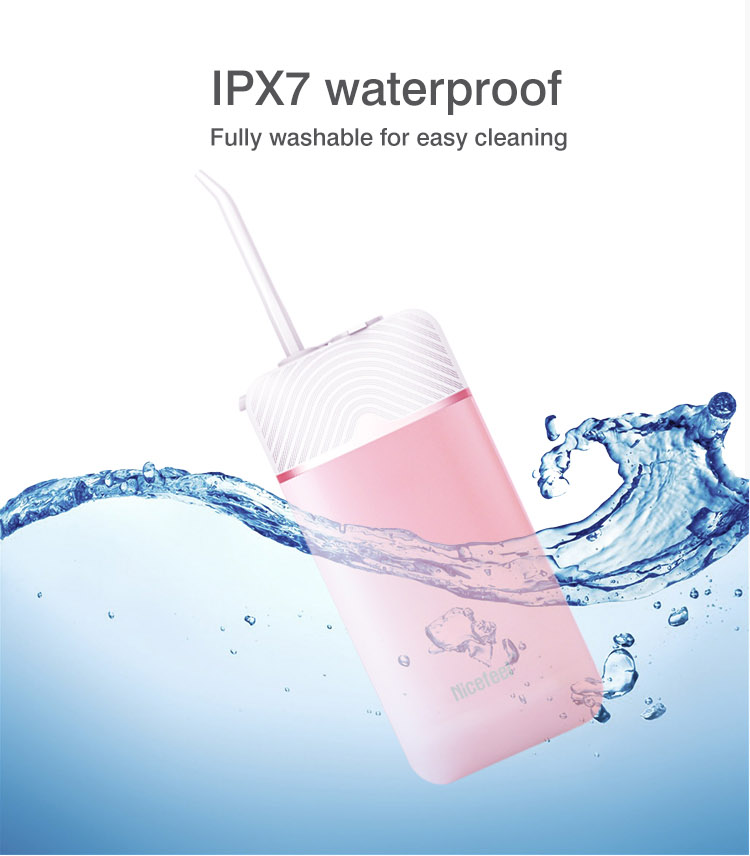 FDA CE Smart Water Flosser Ipx7 150ml Portable Travel Dental Floss