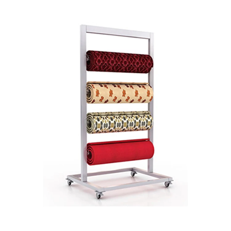 DT058 Carpet Rug Tile Display Racks / Carpet display rack