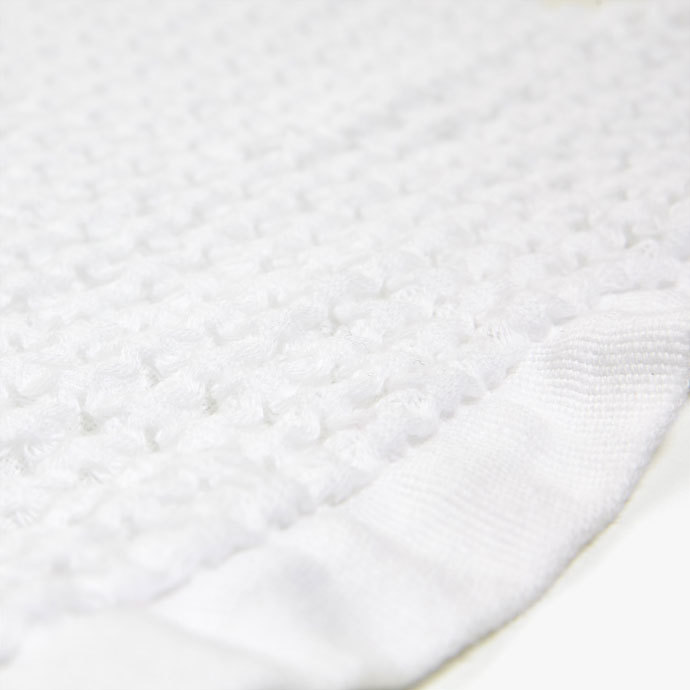White Hotel Waffle Weave 100% Great Quality Cotton Hand Towel Bath Towel