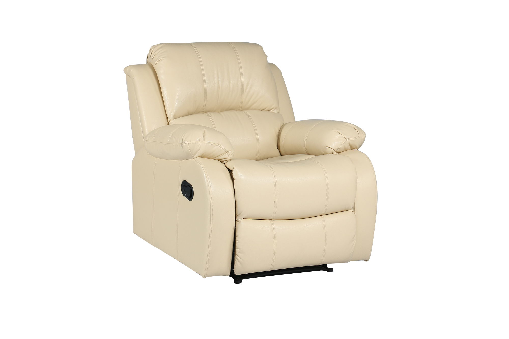 Factory New Fashion Living Room Hot Sale Single Relaxing Elderly Multi-function PU Leather Manual Recliner Sofas
