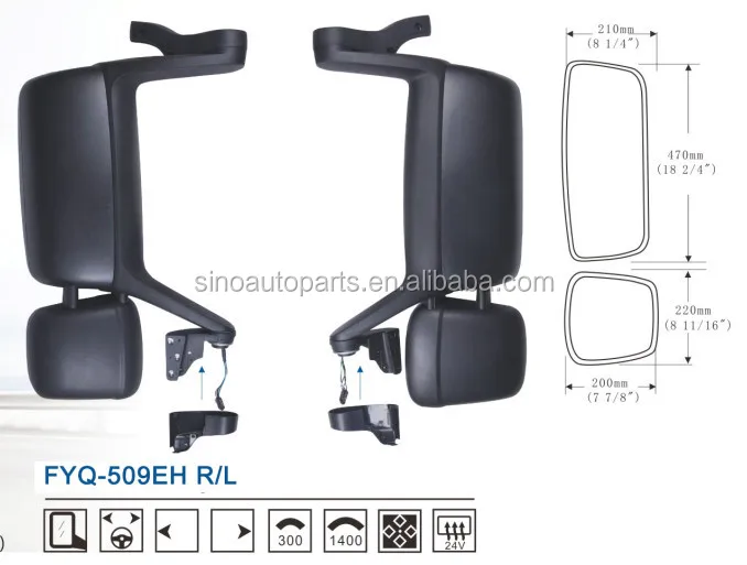 Espejo Retrovisor Exterior Para Dfsk C31 - C32 (izquierdo) - Nippon Parts