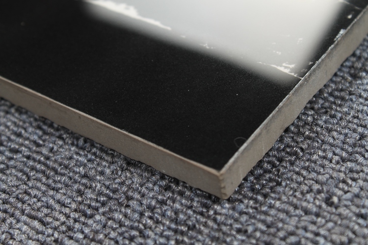 China Foshan Brand Name Floor And Tiles Weight 60X60 Black Marble White Veins Porcelain Tile