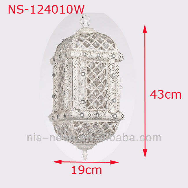 Southeast Asian iron vintage chandelier retro decorative pendant lights for coffee shop turkish moroccan mosaic NS-124010