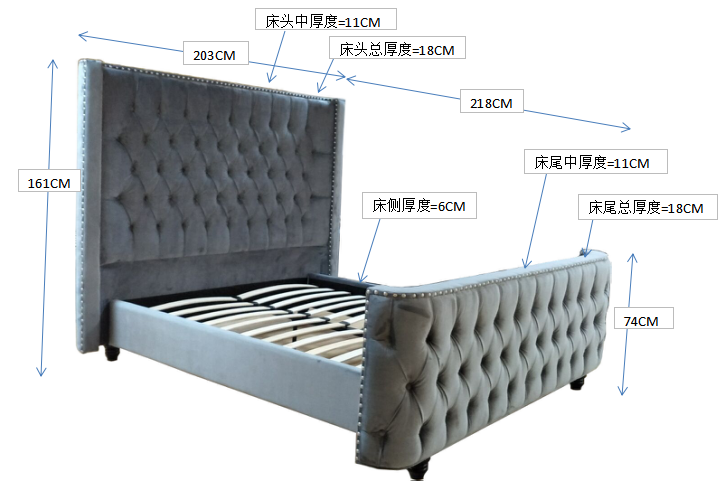 5 star hotel furnitures  bed headboard  bedroom