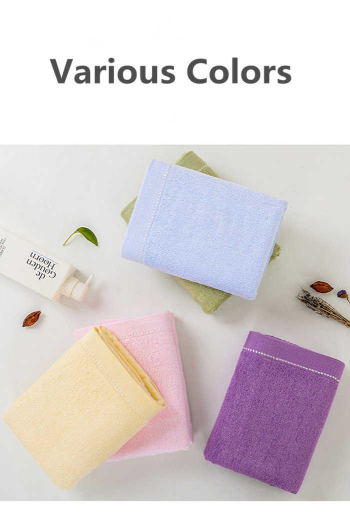 Custom Logo Luxury Hotel Wholesale Bamboo Cotton Bath Towel