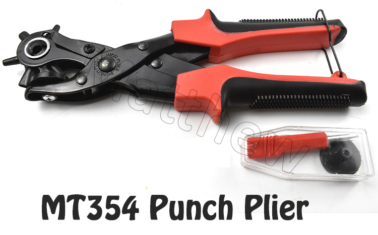 Heavy Duty Paper Hole Punch Plier for Leather Belt
