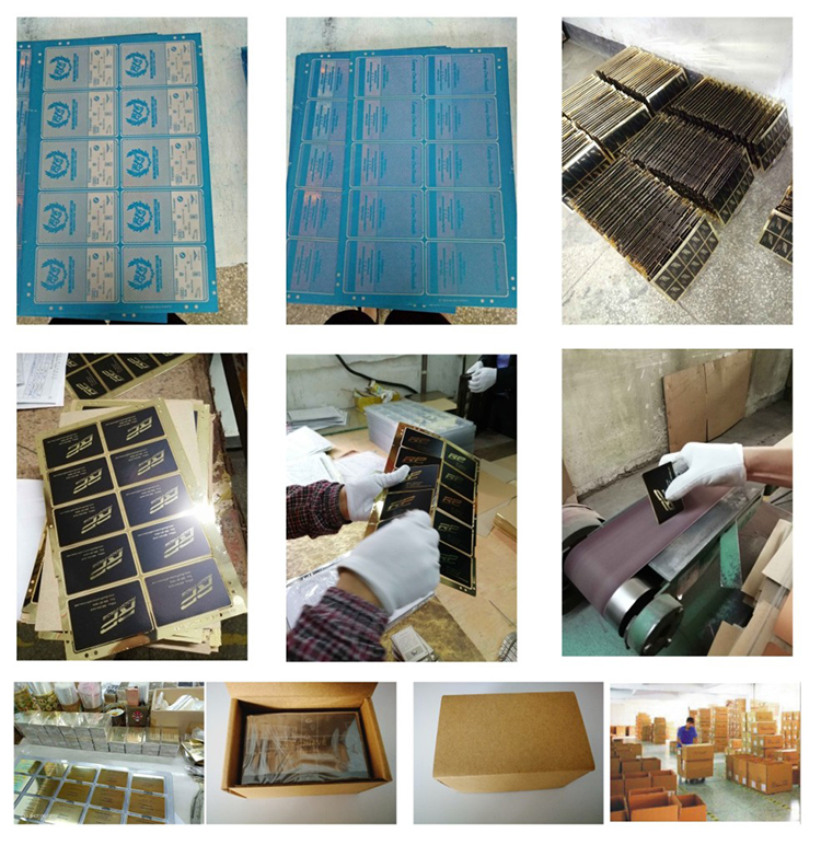 China manufacturer good quality printing business  card metal