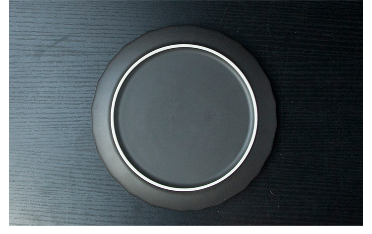 Bulk Price Table Setting Round Side Dishes 7.5" Ceramic Plate Blue