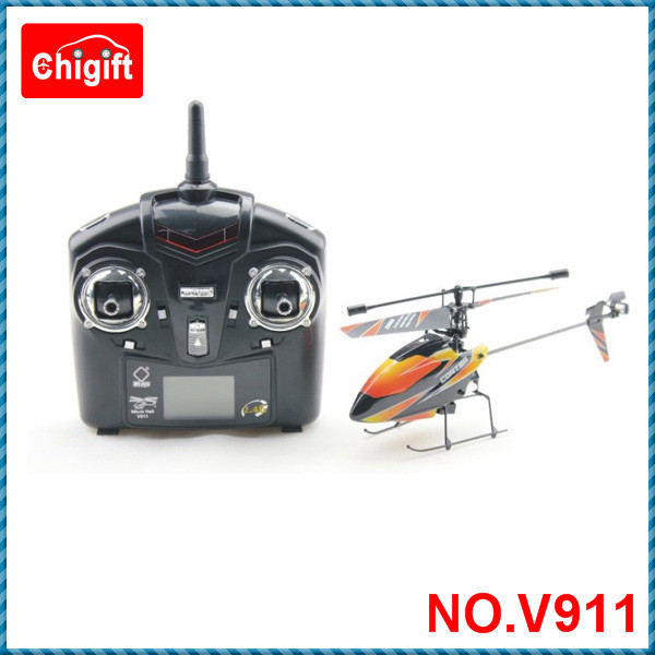 Wltoys V911 2.4G 4CH RC Helicopter with Transmitter – Remote