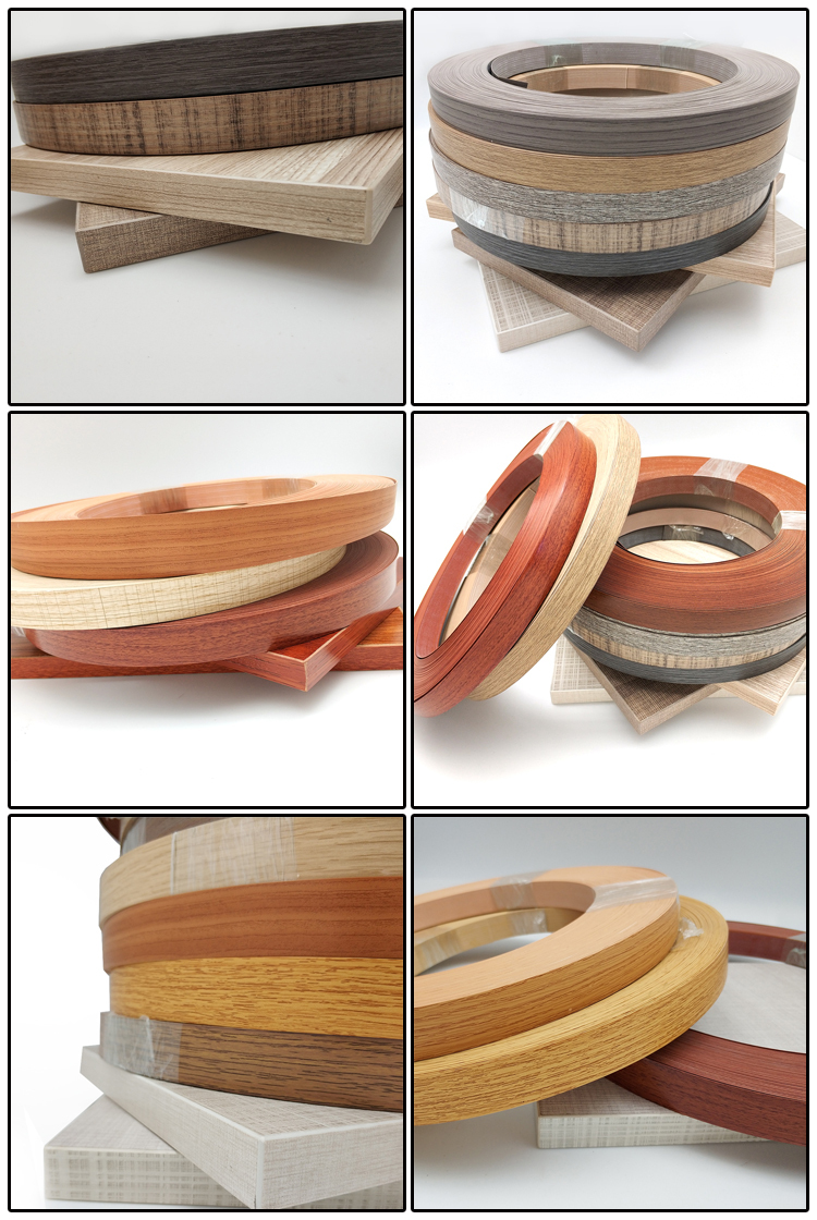 Aluminum edge banding profile for MDF board