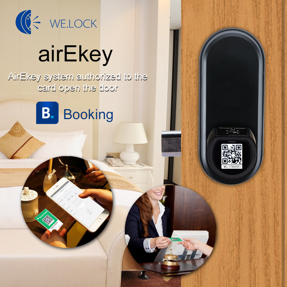 WE.LOCK new design smart house electric deadbolt motor card keyless door lock