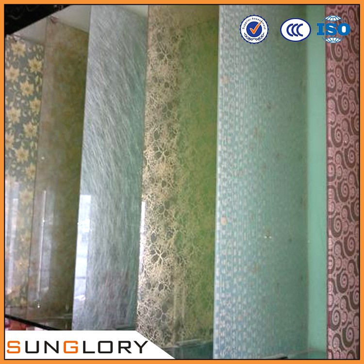 Red pvb Film Laminated Glass