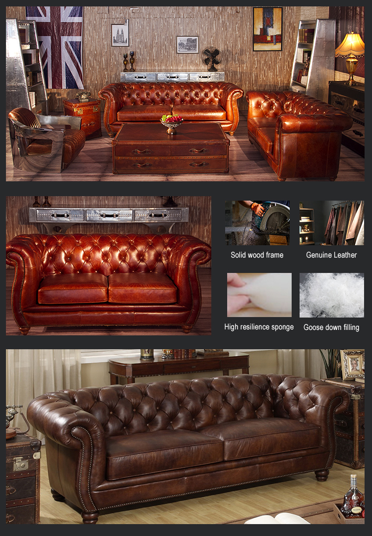Hot Sale classic chesterfield sofa dream lounger recliner ergonomic bed executive office