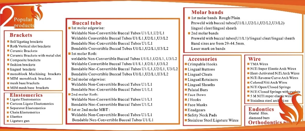 High quality Dental orthodontics ligate elastomerics