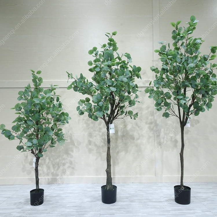 180cm Home Party Wedding Decor Artificial Greenery Eucalyptus Leaf Plant