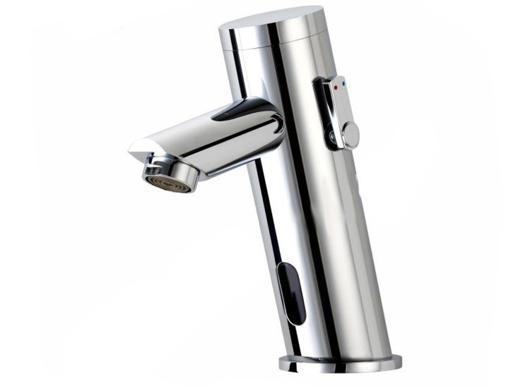 Lead Free Automatic Sensor Faucet Cold and Hot Single Handle Bathroom Electrical Basin Robinet Faucet