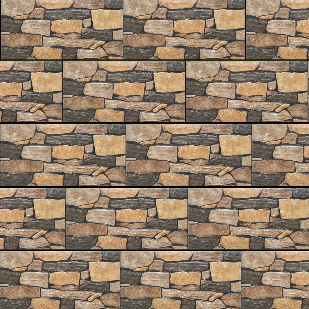 Hot design 3d decorative outdoor stone wall tile from factory 200x400mm