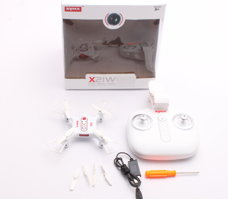 Syma X21W 2.4G 4CH RC Pocket Drone 720P WiFi FPV Aircraft Altitude