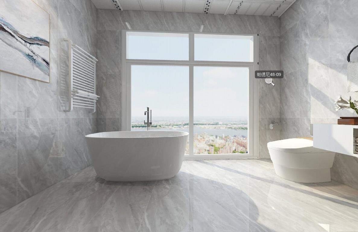 Living room full body polished marble flooring tiles 400x800mm