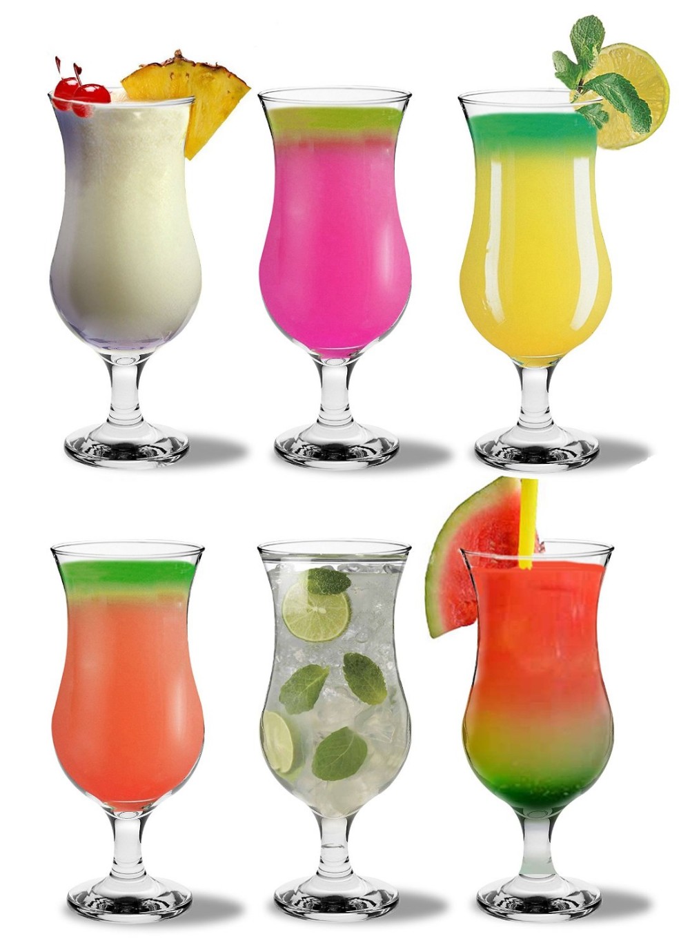 Cocktail Juice Ice Cream Milk Tea Wine Glass Transparent Unique Shape Drinking Glass