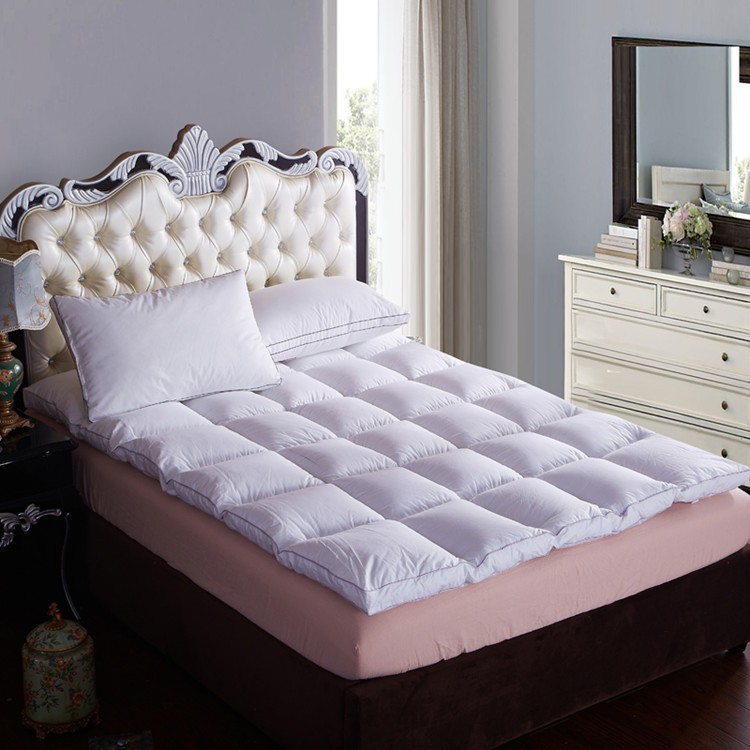 Wholesale Manufacturer White Hotel Down Feather Mattress From China