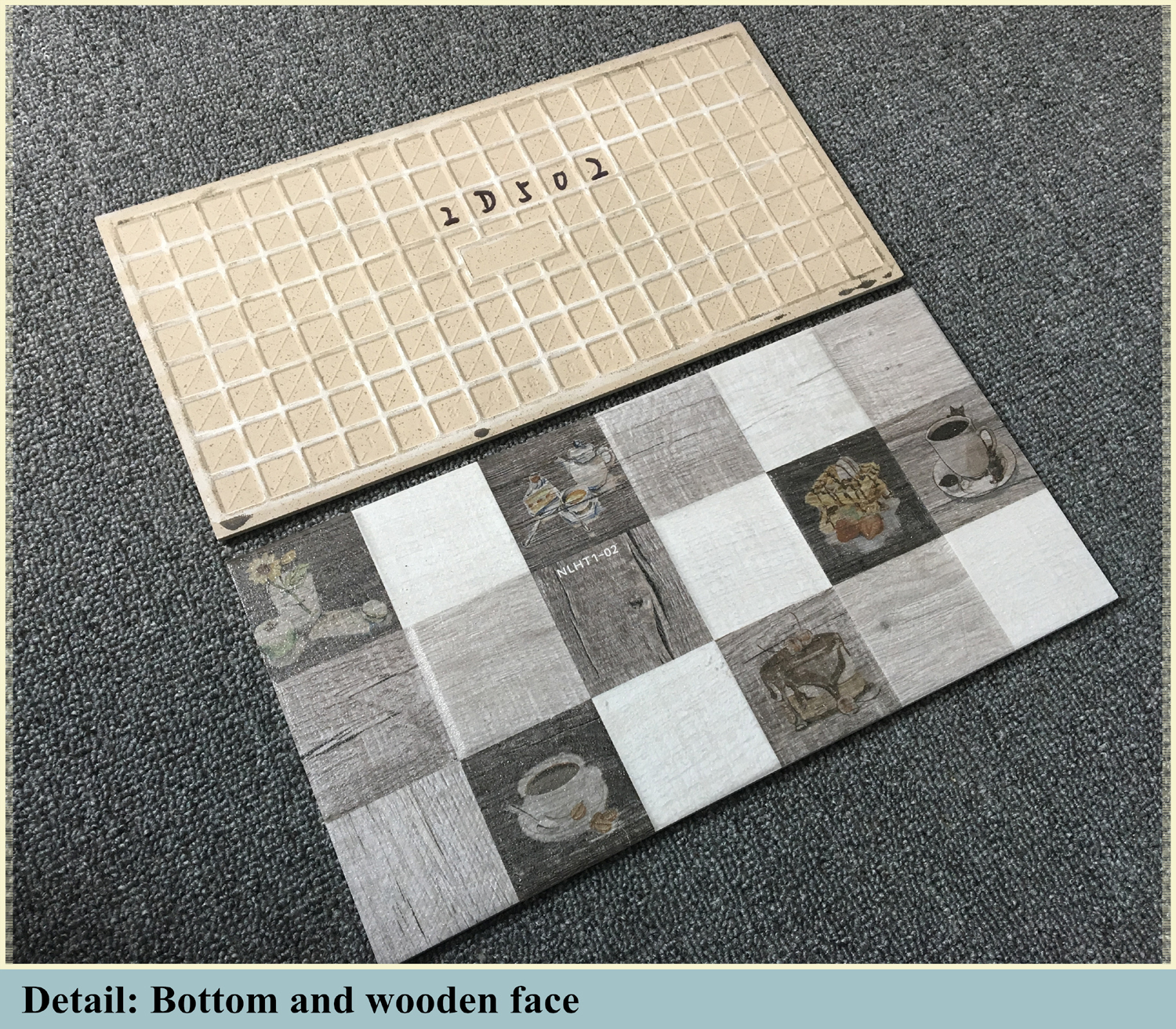 200x400mm New design 3d wall decorative concrete tile