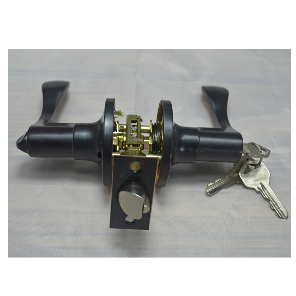 Good price new design door lock for wooden door zinc alloy tubular lever door lock handle