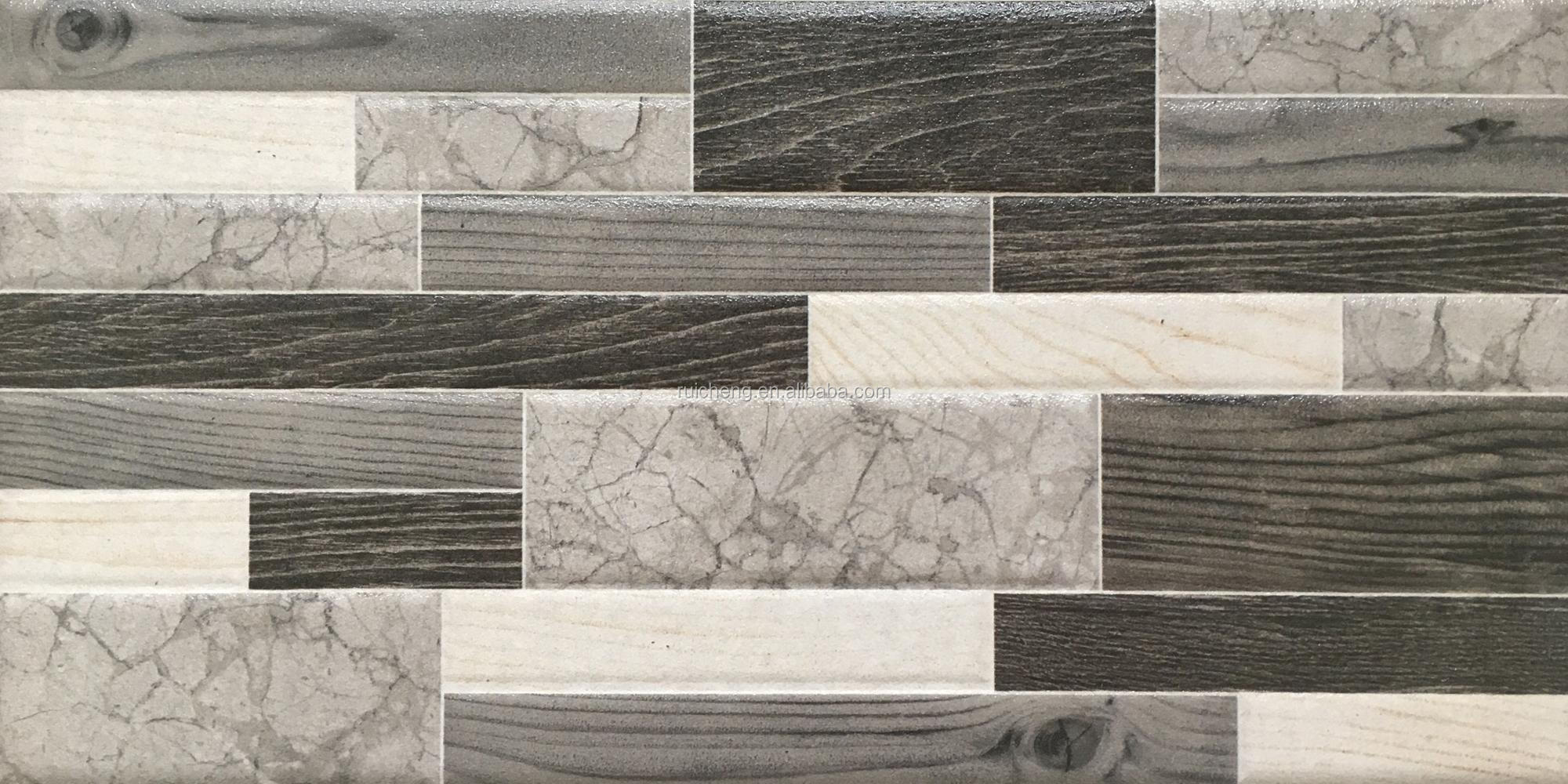 Hot Sale 150x300 Glazed Brick And Floor Decorative Wall Tile In Tiles
