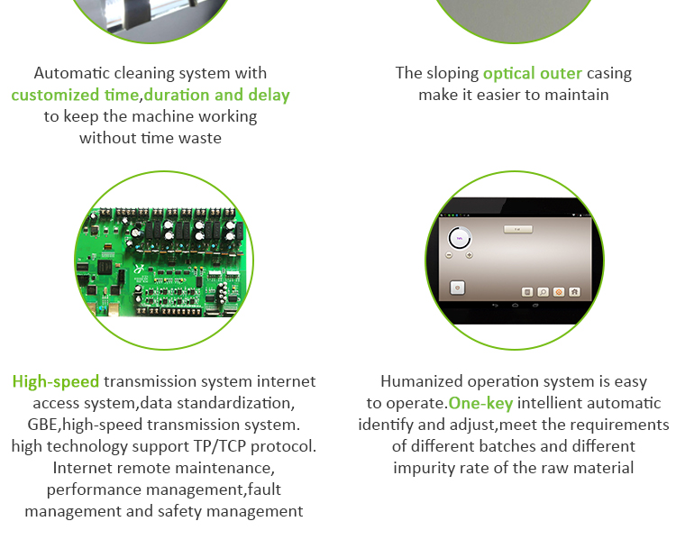 Hiển Thị Phòng Ở Mexico Máy Làm Cà Phê Hạt Cà Phê Màu Sorter Máy Tách Màu Hạt Cà Phê