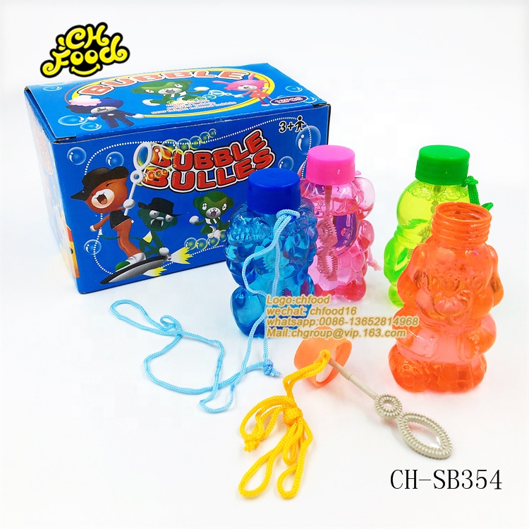 Lovely Bear plastic bubble water for kids bubble soap