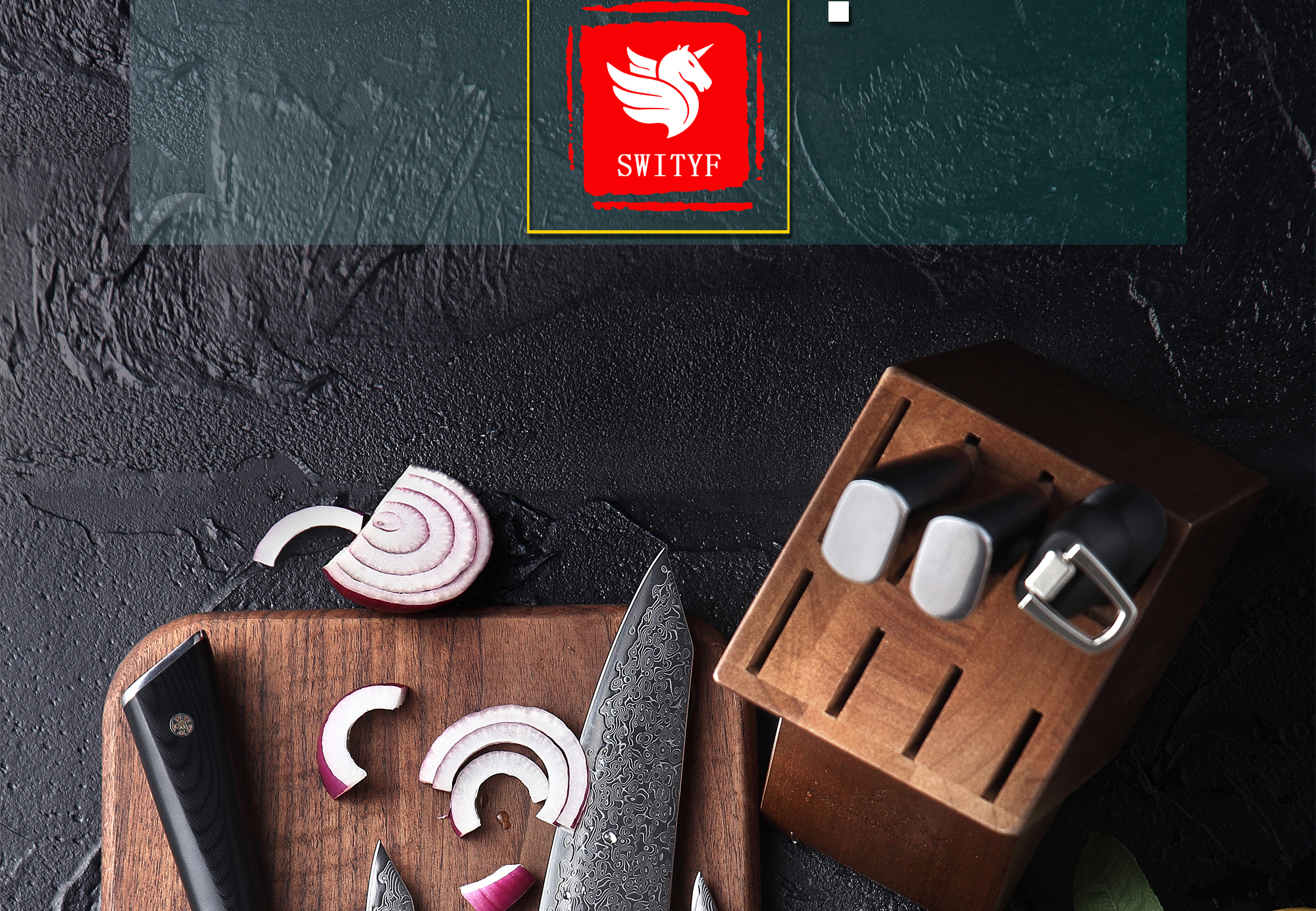Yangjiang kichen slicer cutting damascus bread knife