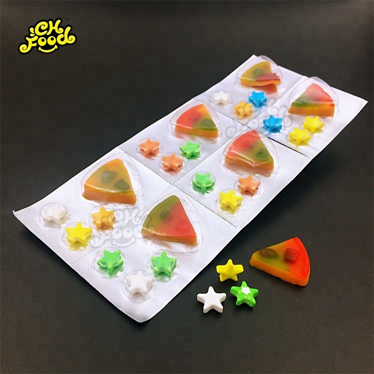 Custom Halal Eyes Shape Gummy Candy Fruit Flavor