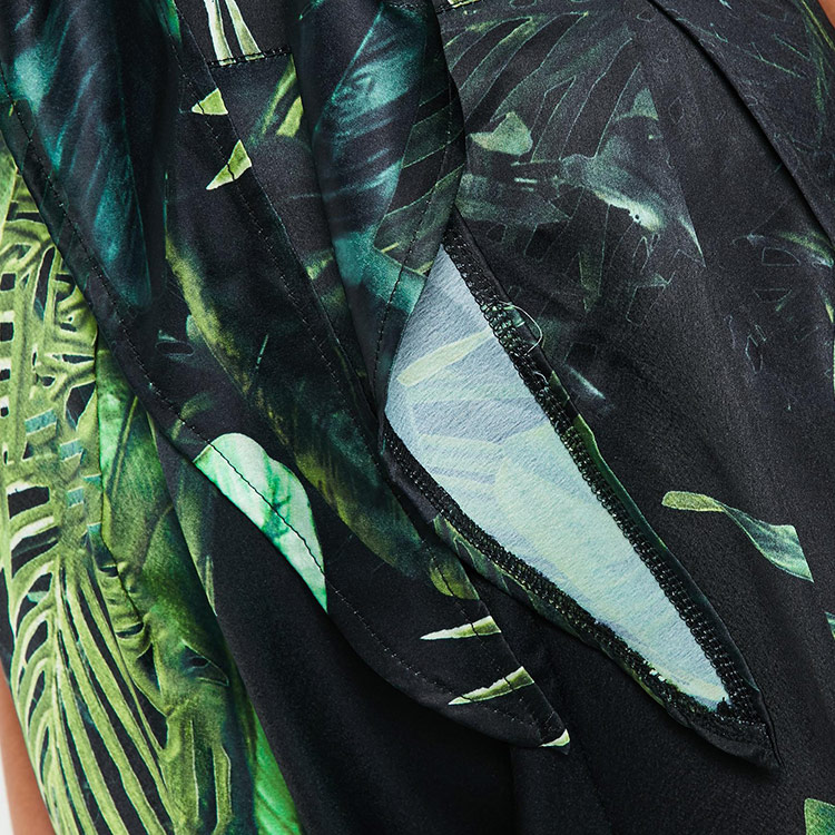 Factory Accept sample making female Two piece wide leg floral pants