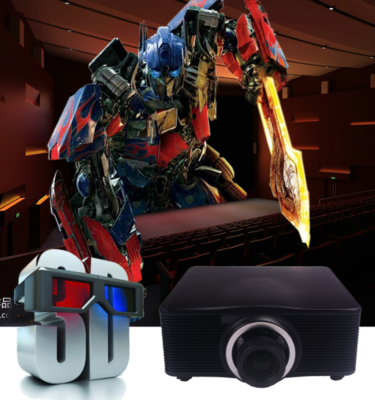 laser projector3d imaging projector long distance outdoor projector professional big cinema projector
