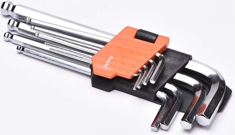 Asaki 121PCS Professional 1/4"+3/8"+1/2" Socket Wrench Sets Tools Hand Tools  with plastic box