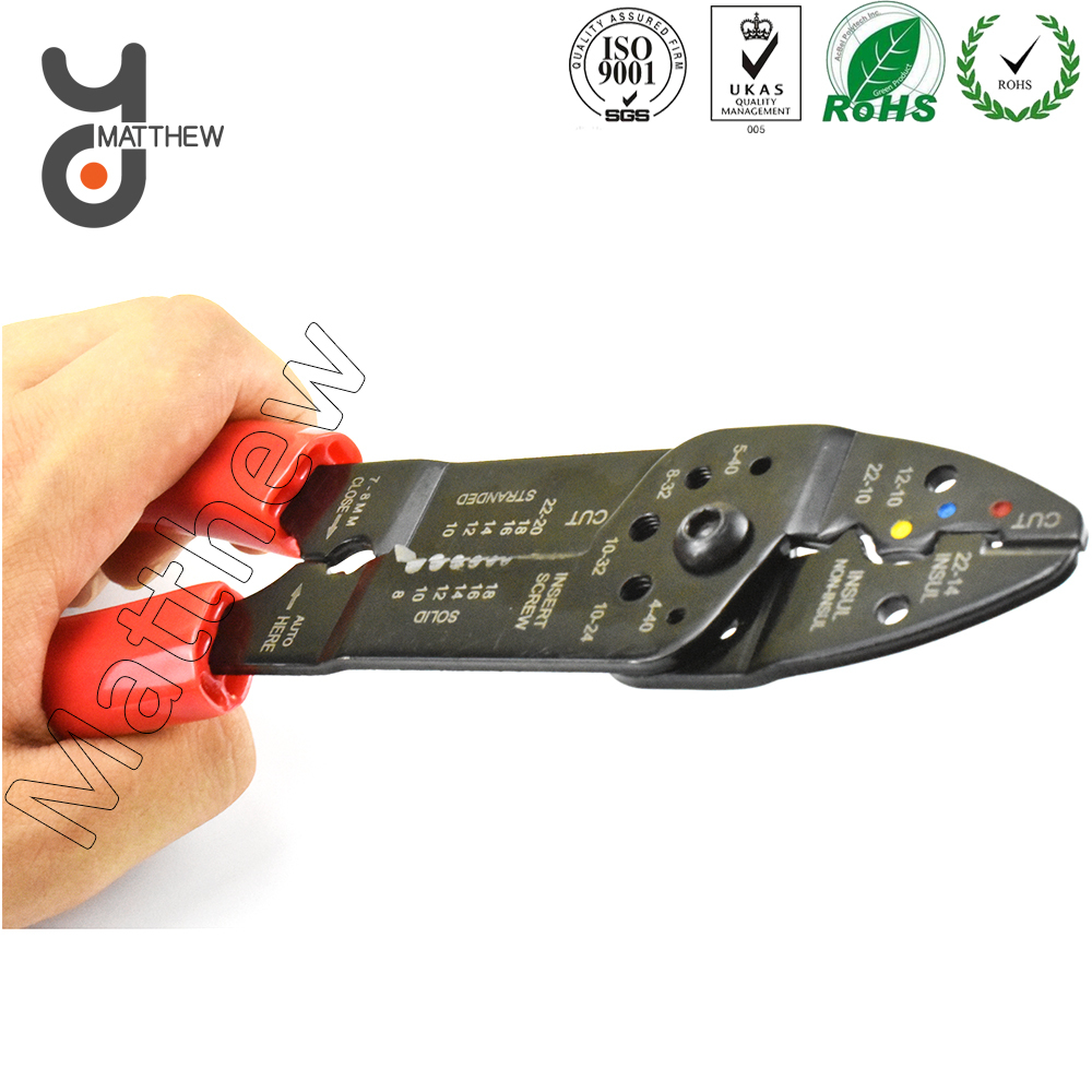 10.5 Inch Germany Type Electrical Wire Crimping Plier