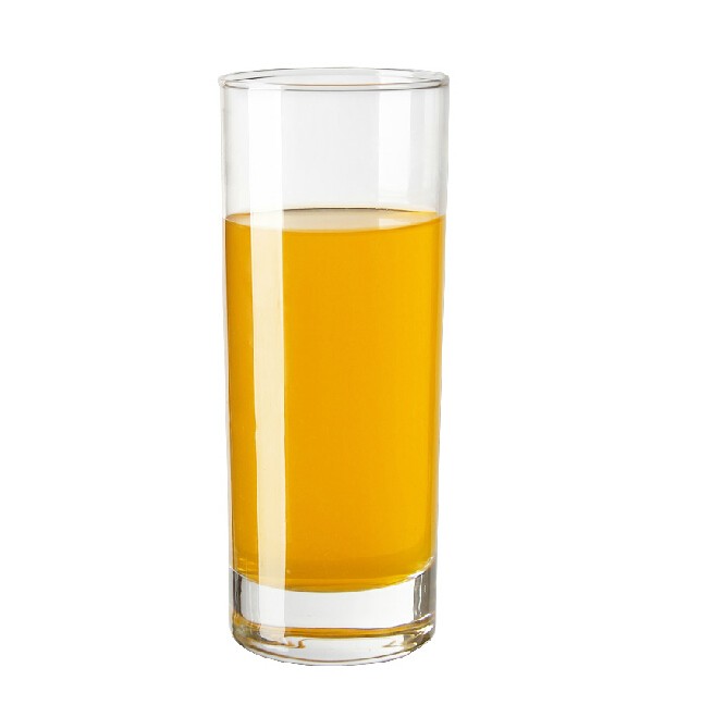 Custom Logo Round Clear Drinking Juice Glass Water Drinking Glasses Tea Milk Cup