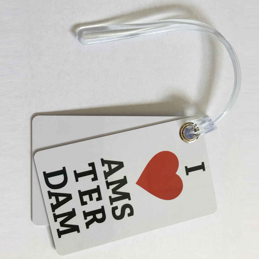 pvc material suitcase shaped world map travel luggage tag with logo