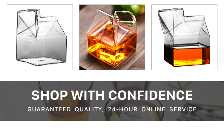 Double Wall Glass Cup  350ML Large Sized Milk Tea Cup