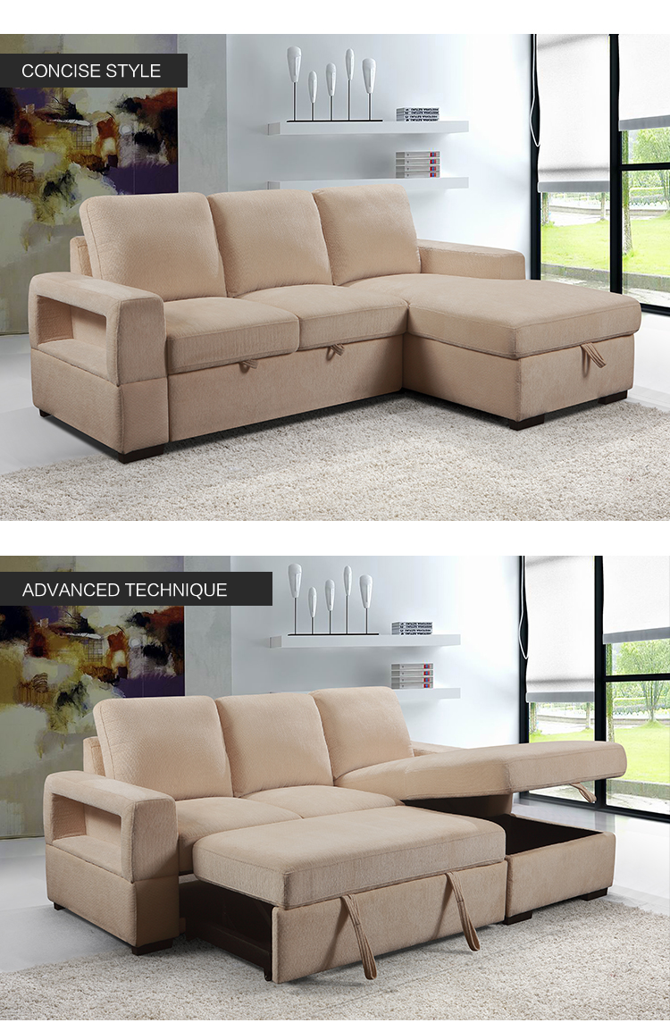 Factory sofa set High quality sofa set for Living room French fashion Modern corner sofa bed