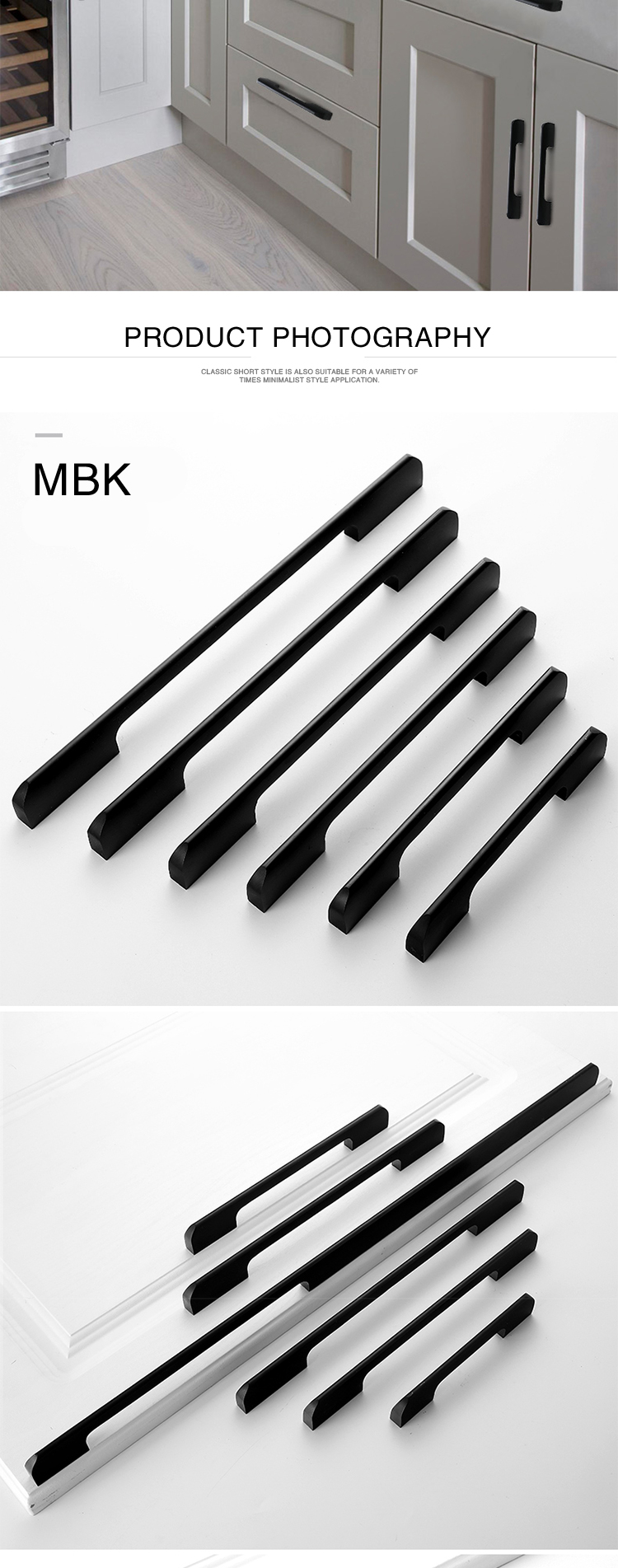 Kitchen cabinet Custom Customized Handle, C Shape Long Profile Bedroom Wardrobe Aluminum Alloy Handle//